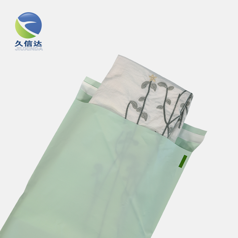 環保(bǎo)袋|98%可堆肥|可定製(zhì)帶印刷透明服裝包裝(zhuāng)袋(圖2)